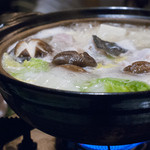 北新地 湯木 - クエ鍋