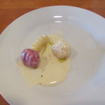 ピアチェーレ - ニョッキはじゃが芋、サツマイモ、ビーツ