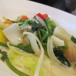 ピアチェーレ - 野菜が沢山なクリームのパスタ(名前は不明)