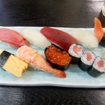 割烹 宮古寿司 本店 - 料理写真:おまかせ上にぎり（２１００円）