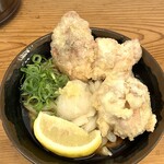 讃岐うどん えん家 - かしわ天ぶっかけの冷