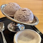 芋甚 - 小倉アイス　と　もなか1組（2枚）