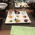 ホテル千秋閣 - 夕食のオードブル
