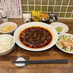 中国酒家　菜都 - 激辛麻婆豆腐ランチ　1,200円(税込)