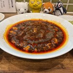 中国酒家　菜都 - 激辛麻婆豆腐　※餡だく　※CoCo壱の8〜9辛程度、痺れもあるので、最初は咽せます