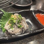 焼肉家 益市 - 生センマイ