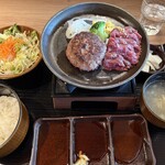とろけるハンバーグ 福よし - 