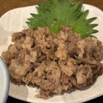 うどん居酒屋 麦笑 - 牛肉炒め