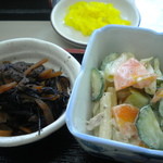 Chousha Shiyokudou Migiwa - 副菜は普通に美味しくないです・・？（笑）