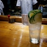魚虎 - チューハイ　生かぼす　替え玉できます(笑)