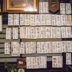 粥茶屋 写楽 - 日本酒メニュー（2015.1）