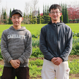 旬な野菜は小山農園から直送◆色々なお料理で使用しています