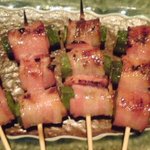串焼ごっち - オクラベーコン