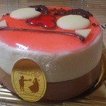函館洋菓子スナッフルス - 鬼のケーキ　合間に仕掛け