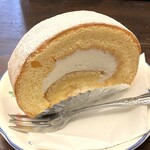 たかしまコーヒー店 - ロールケーキ