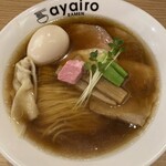ayairo - 特製地鶏醤油そば ¥1,390