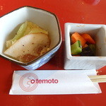 オゴッソ - 定食の小鉢