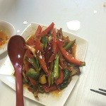 めだかタンタン - 豆鼓炒め。