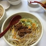 めだかタンタン - 汁無し担々麺。
