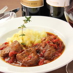 Bihotza - 子羊のチリンドロンソース