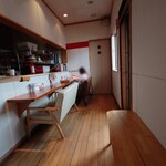 CAFFE SCIMMIA ROSSO - 店内　カウンター席