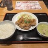 らんまん食堂 - 鶏もも唐揚げ定食Dセット