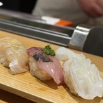 天然本まぐろ ありそ鮨し - 