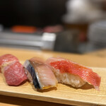 天然本まぐろ ありそ鮨し - 