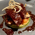 ザ・プリンス パークタワー東京 - 料理写真:国産牛フィレ肉のポワレとアッシェ・パルマンティエ
オーガニック茸のソテーボルドレーズ風
ソースマルシャン・ド・ヴァン マスタード風味