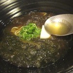 麺匠の心つくし つるとんたん - 飲んだ後のダシが旨い！