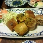 バーンタイ - 揚げ春巻き