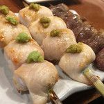 ささみ山葵とトロハツ