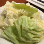 やきとり家すみれ - またキャベツ♫