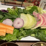 サムギョプサルと野菜 いふう - 