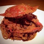 三鷹 モダンタイムス - 渡り蟹のトマトクリームソースパスタ