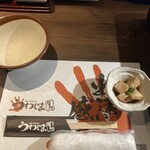 海鮮・相撲茶屋　うわじま場所 - 突き出し350円