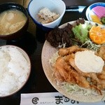 まるみ - チキン南蛮定食680円（税別）