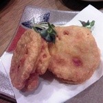 レンコンはさみ揚げ