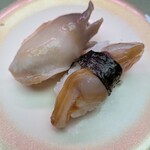 天下寿司 - ホッキ貝、ホッキ紐(2026年3月7日)