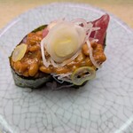 天下寿司 - まぐろ納豆(2026年3月7日)