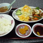 中国料理 龍龍 - 龍龍定食 850円
