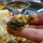 マドラスキッチン - 本場風に手食OK