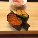 東京 大寿司 - イクラ、ウニ