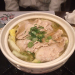 暖時や - 豚バラ肉と白菜鍋