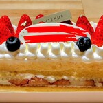 アンテノール - 料理写真:紅ほっぺ苺のショートケーキ