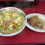 天山食堂 - ちゃんぽんセット 800円