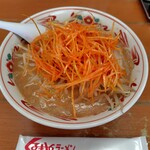 くるまやラーメン - 料理写真:ネギみそ