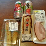 週末びっくり市 - 料理写真:購入品