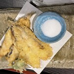 酒粋 醍醐 - メギスの天ぷら1,000円