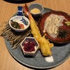 僧伽小野 - 料理写真:鯛茶漬けと海老の天ぷら